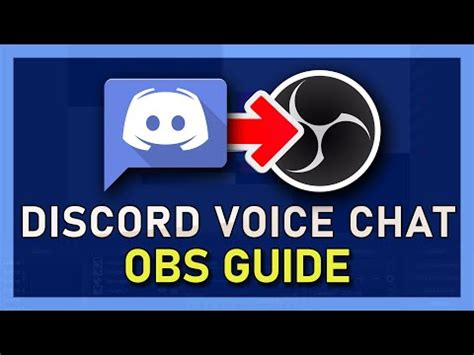 How To Add Discord Voice Chat To OBS Studio YouTube