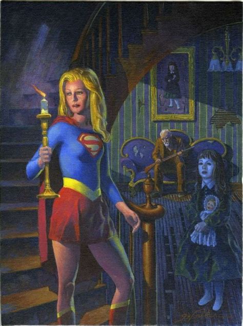Supergirl Gothic By Gerald Walker Supergirl Comic Supergirl Female