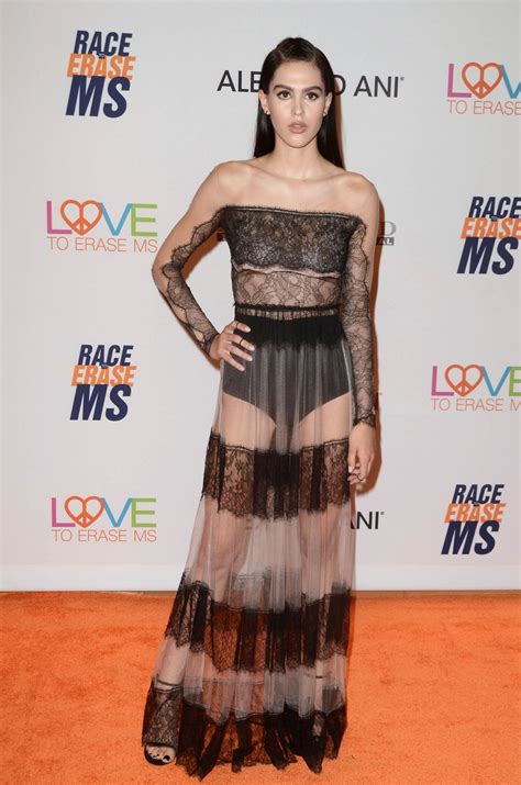 Amelia Hamlin At Th Annual Race To Erase Ms Gala In Beverly Hills