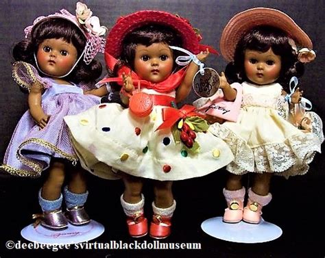Vogue 1950s Reproduction Ginny And Ginger Deebeegees Virtual Black