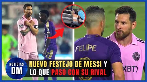 💎 ¡el Festejo De Messi Vs Orlando City Lo Que Paso Entre Messi Y