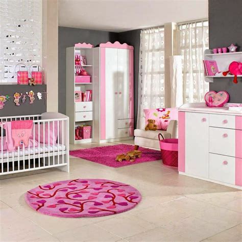 Habitación Para Bebé En Rosa Y Gris Ideas Para Decorar Dormitorios