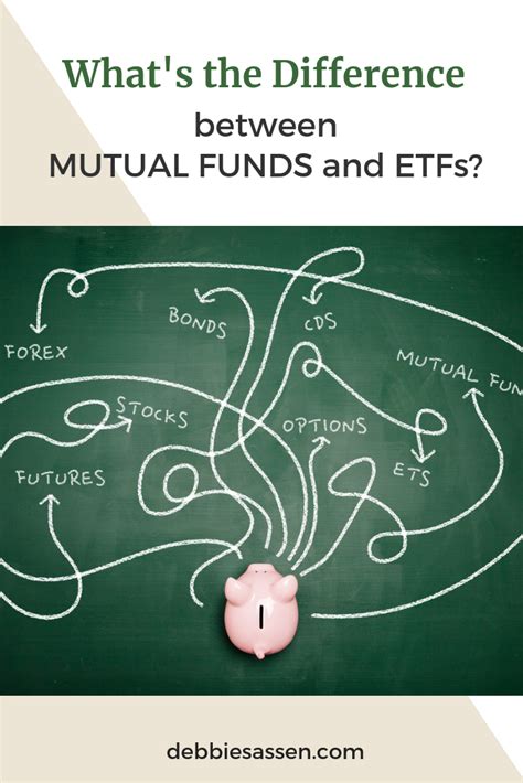 Whats The Difference Between A Mutual Fund And An Etf Debbie Sassen