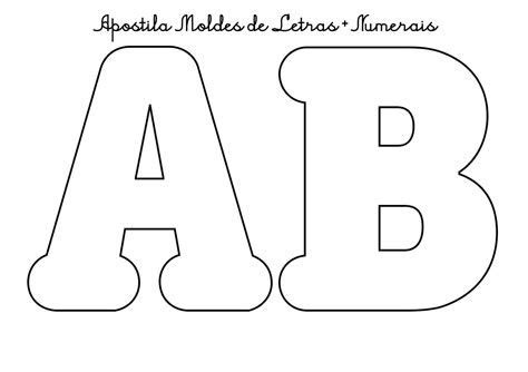 Molde De Letras Para Imprimir Alfabeto Completo Fonte Vazada Letras