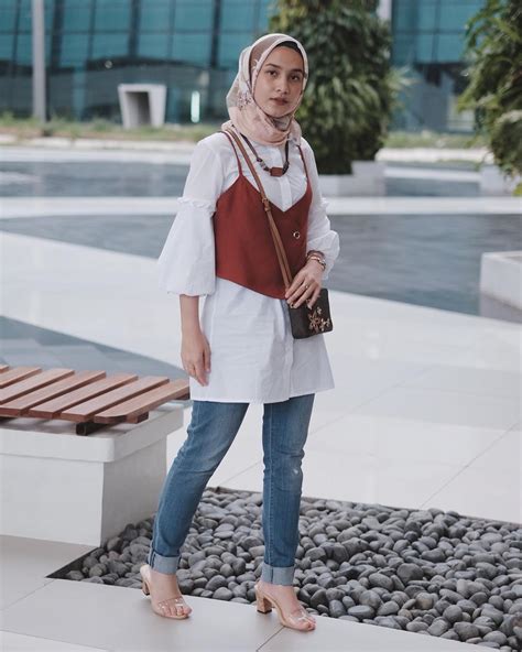 Ootd Hijab Kekinian Untuk Kuliah Super Kasual Kece Mama Ceria