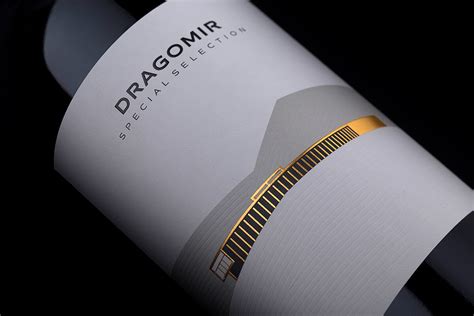 Contemporary Minimalist Wine Label Design For Dragomir Special