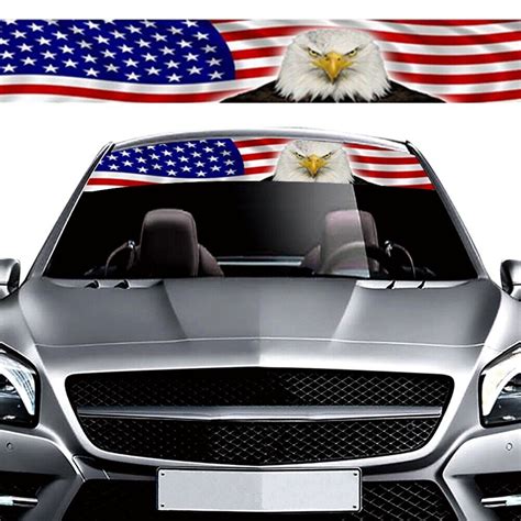 548in Transparent Car Front Windshield Window Vinyl Banner Decal