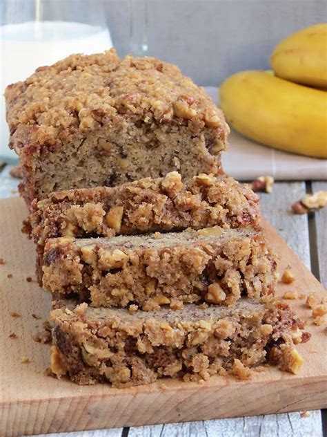 This banana bread has been the most popular recipe on simply recipes for over 10 years. Moist Banana Bread - w/ Crunchy Streusel Topping