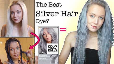 Free delivery for many products! TESTING LOREAL COLORISTA SILVER GREY PERMANENT GEL HAIR ...