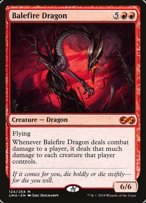 Balefire Dragon · Ultimate Masters Uma 124 · Scryfall Magic The