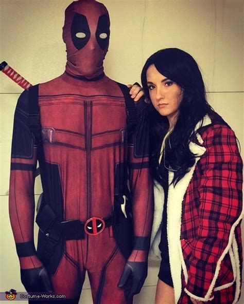 Deadpool And Vanessa Couple Costume