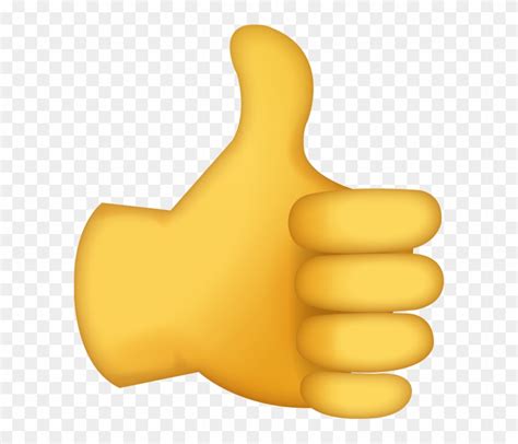 Discover 90 free thumbs up emoji png images with transparent backgrounds. Thumbs Up Emoji Large Clipart (#58522) - PikPng