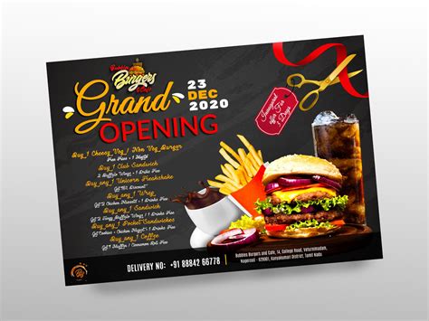 Grand Opening Poster By Leganps On Dribbble