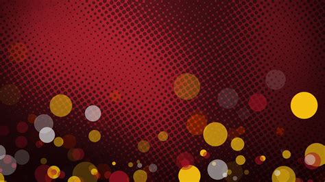 Abstract Shapes Red Bokeh Wallpapers Hd Desktop And