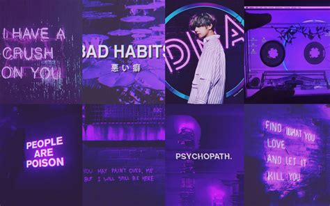 Taehyung Aesthetic Laptop Wallpapers Wallpaper Cave