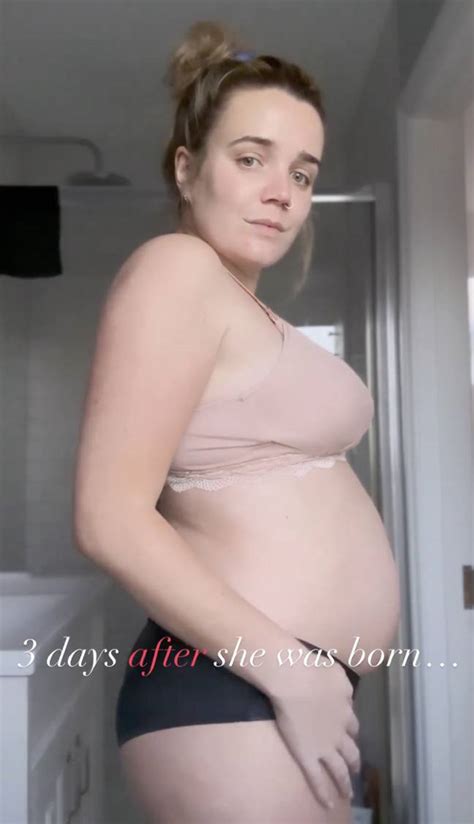Emily Clarkson Praised After Sharing Inspirational Post Birth Body Post