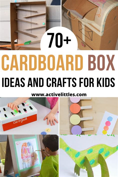 70 Fun Cardboard Box Ideas And Crafts For Kids Active Littles