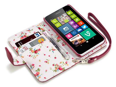 Caseboutique Flower Wallet Case Hoesje Voor Nokia Lumia 630635