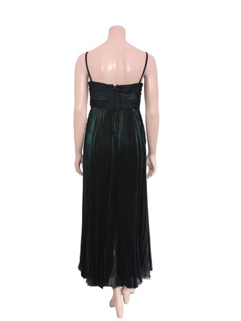 Pre Owned Emanuel Ungaro Pleated Gown Sabrinas Closet