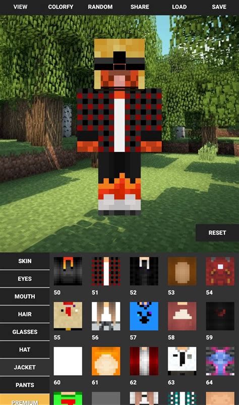 Minecraft Skin Schematic Maker