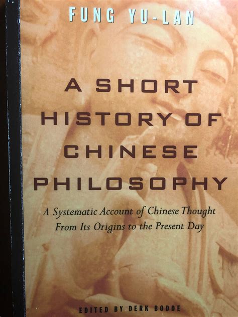 Summary Of A Short History Of Chinese Philosophy A Systematic Account