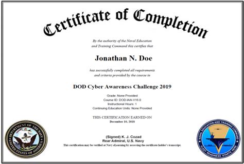 Ia Training Cyber Awareness Challenge - Cyber Awareness Challenge 2019 (November 2018) - DoD IA Training HQ