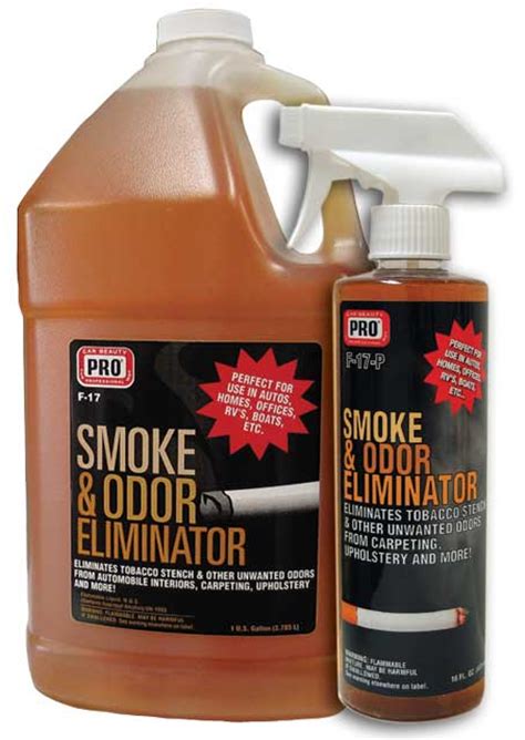 Then bear with me because here i am going to introduce you to some effective and diy. PRO Car Beauty Products: F-17-22 SMOKE & ODOR ELIMINATOR