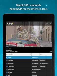 Pluto.tv is an app that allows users to stream internet television channels. Pluto TV - Android Apps on Google Play
