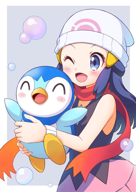 Dawn And Piplup Pokemon And More Drawn By Maruyama En Danbooru