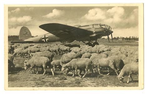 Postcard Of Nazi Plane The Portal To Texas History