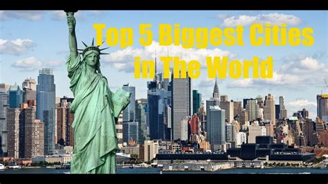 Top 5 Biggest Cities In The World Worlds Largest Cities Youtube