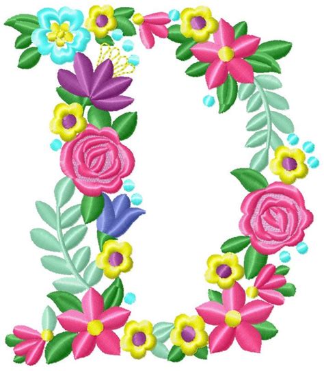 Floral Whole Entire Alphabet Garden Flag Monogram Liberty Etsy