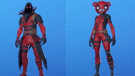 Fortnite News On Twitter The Cuddlepool And Ravenpool Outfits Now