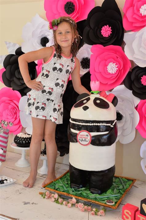 tori spelling throws daughter stella a party for her 7th birthday panda party birthday pool