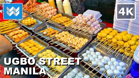 4k Ugbo Tondo Most Popular Street Food Spot In Manila Philippines