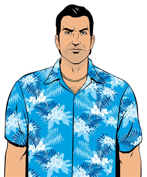 Gta Vice City Tommy Vercetti Png Vector By Baldknuckle On Deviantart