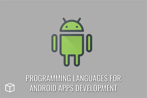 9 Best Programming Languages For Android Apps Development Programming