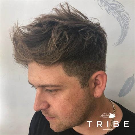 Textured Mens Hair Styled By Billy June 2018 Tribe Hair Salon