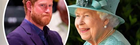 The Heartbreaking Last Words Prince Harry Told Queen Elizabeth Hot