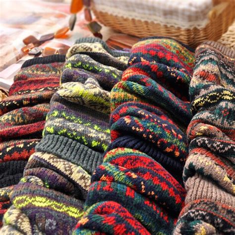 besufy adult women long leg warmers winter boot knee high knit crochet socks