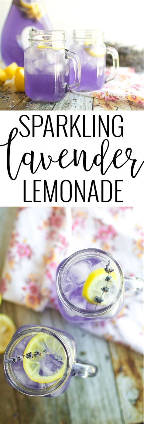 Sparkling Lavender Lemonade Drinks Oh So Delicioso Recipe Homemade Lemonade Recipes