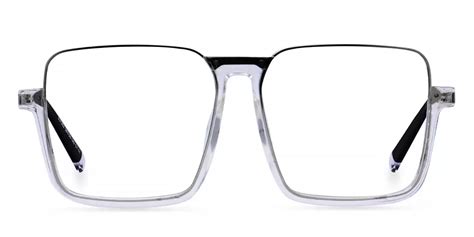 S31352 Square Clear Eyeglasses Frames Leoptique