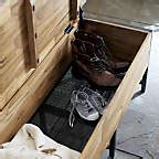 Selling because we moved, and it does not fit our new space. Teca Storage Trunk-Bench + Reviews | Crate and Barrel