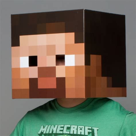Buy Minecraft Steve Head At Mighty Ape Nz