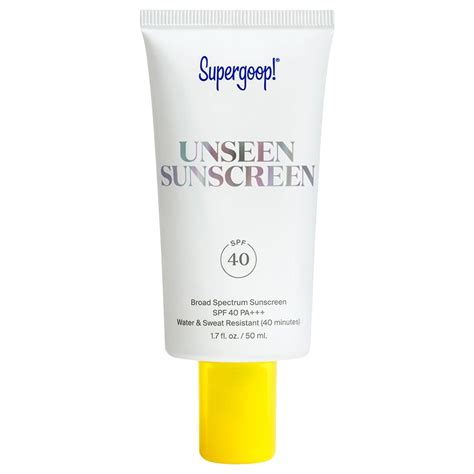 Supergoop Unseen Sunscreen Homecare24