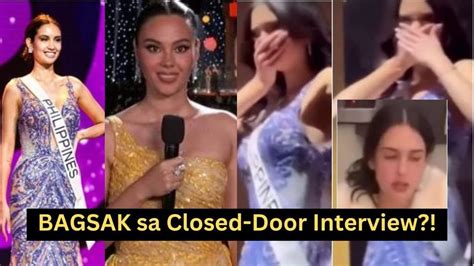 What Bagsak Sa Closed Door Interview Dahilan Ng Pagkatalo Ni Celeste Cortesi Miss Universe