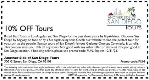 Another Side Of San Diego Tours In San Diego California Get Savings