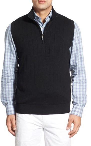 bobby jones quarter zip wool sweater vest 116 nordstrom lookastic