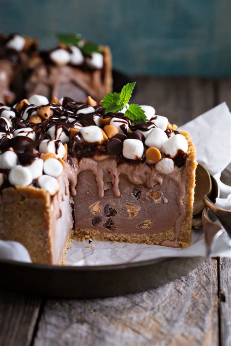 The flavour was created in march 1929 by… … Rocky Road Ice Cream Cake - Good Living Guide