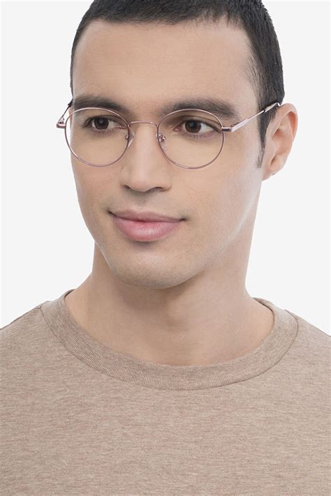 Memento Round Rose Gold Full Rim Eyeglasses Eyebuydirect Canada